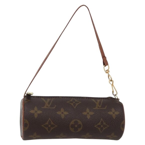 LOUIS VUITTON Monogram Papillon Pouch LV Auth - Picture 2 of 14